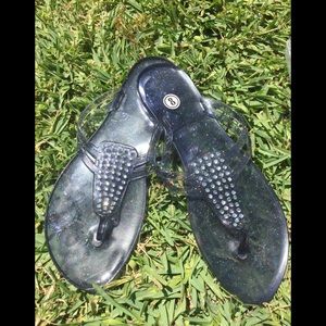 Jelly flip flops sandals  50% off shoe sz 8